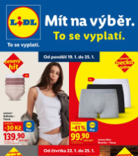 Akční leták Lidl  - Nabídka spotřebního zboží