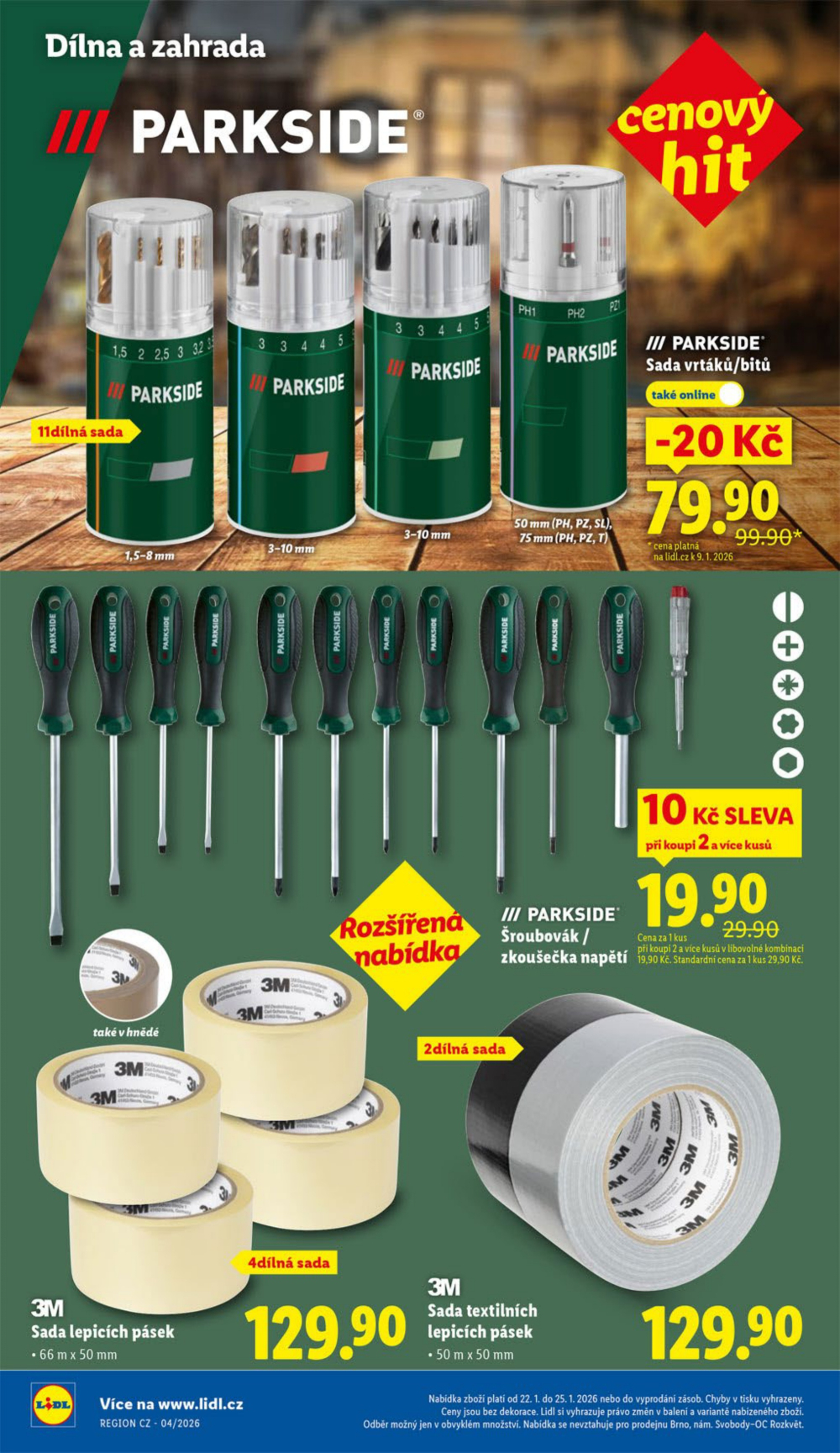 Leták Lidl leták - Nabídka spotřebního zboží - strana 22