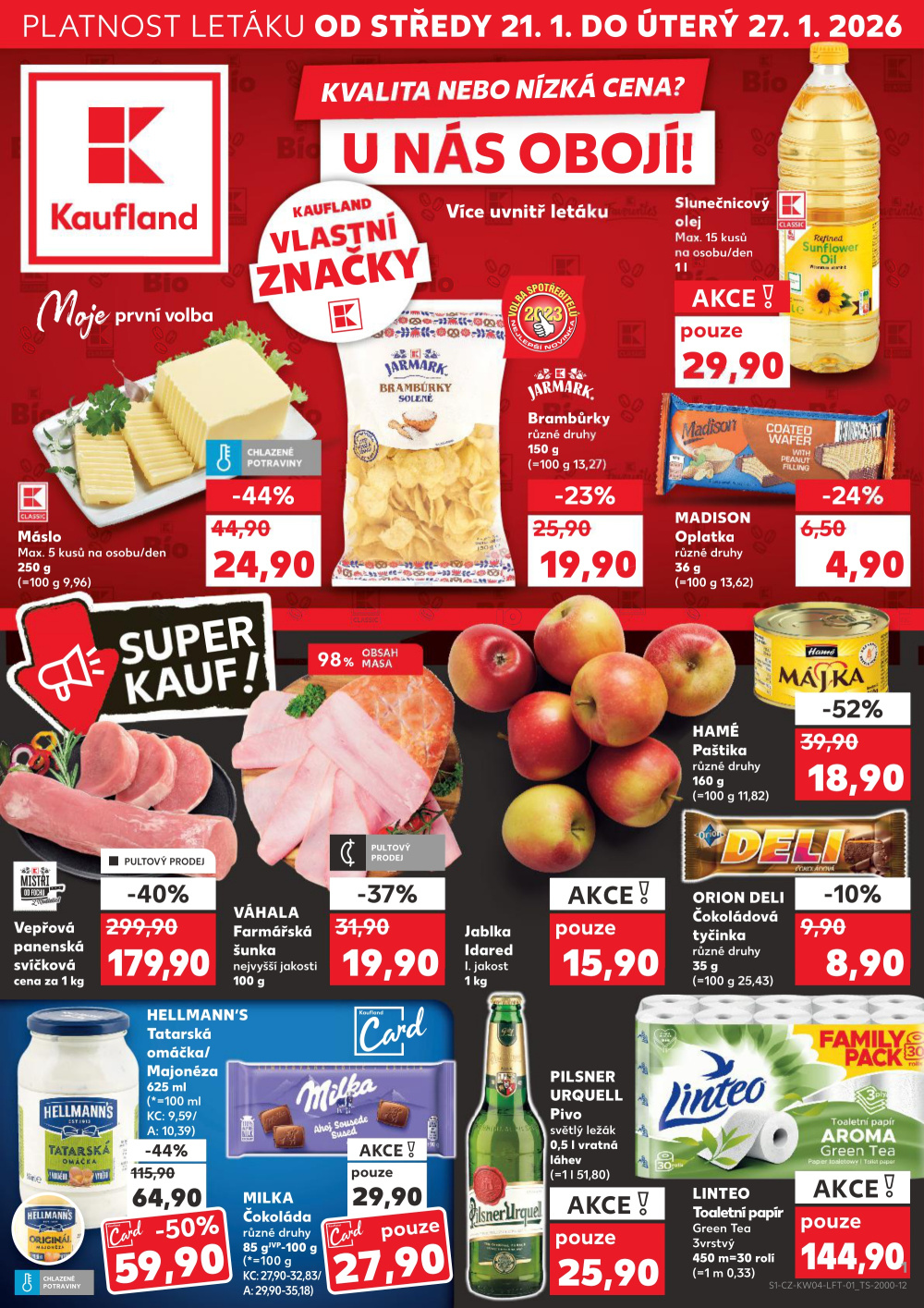 Leták Kaufland leták Ostrava - Zábřeh - strana 1