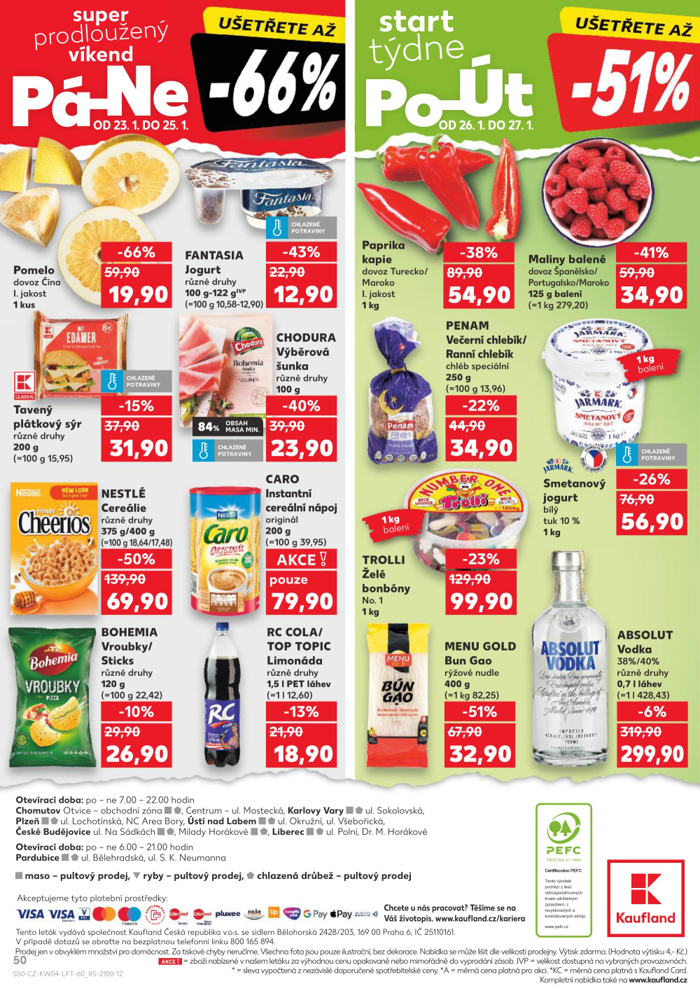 Leták Kaufland leták Pardubice - Rosice - strana 50