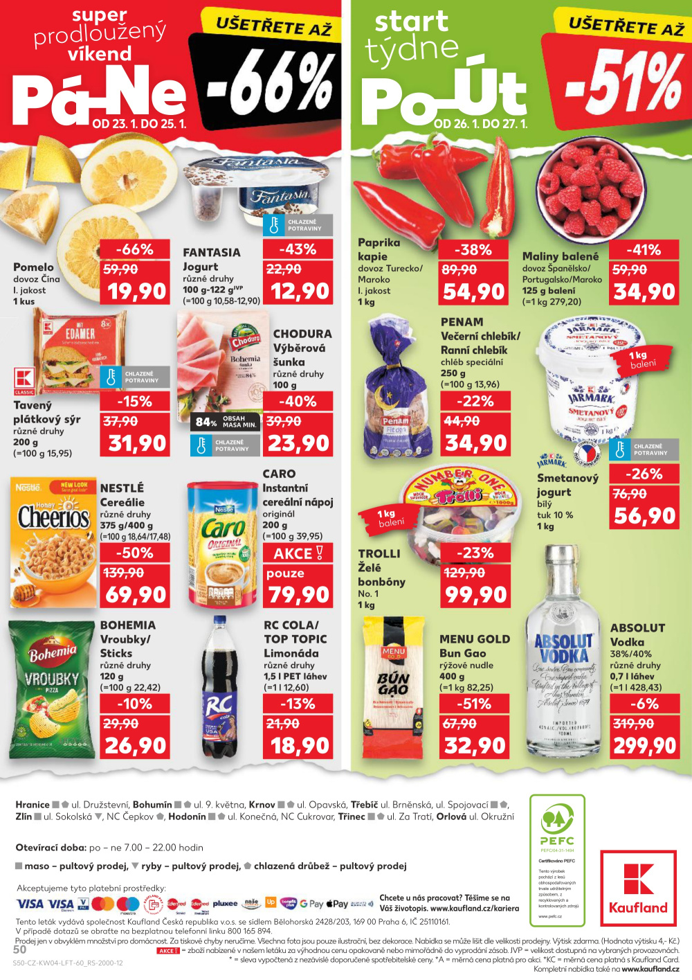 Leták Kaufland leták Zlín - Vršava - strana 50