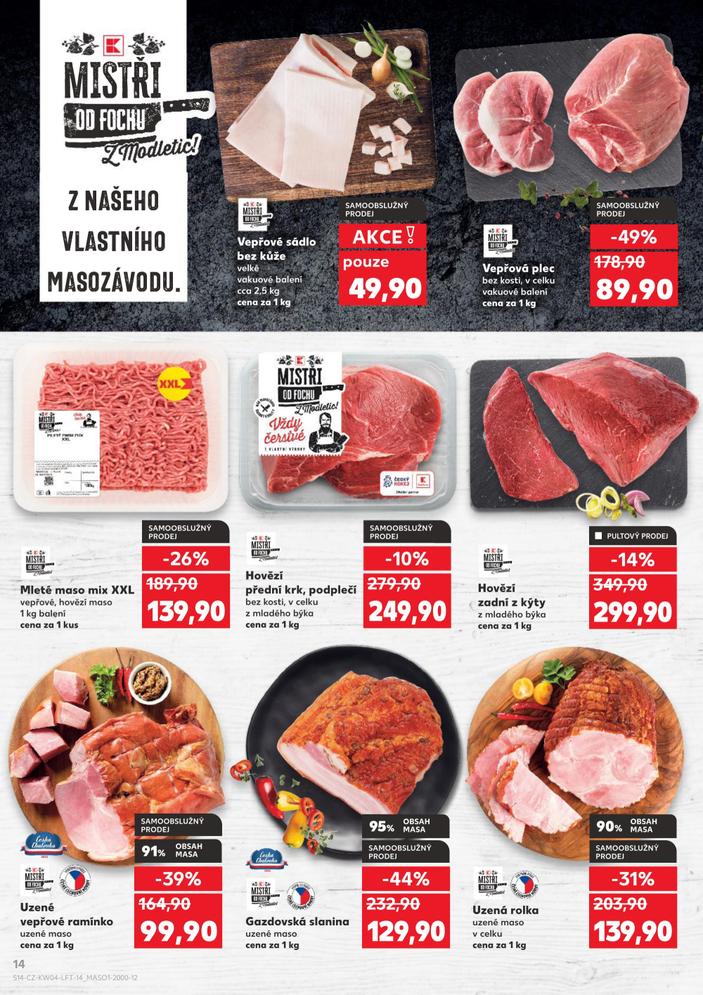 Leták Kaufland leták Hranice na Moravě - strana 14