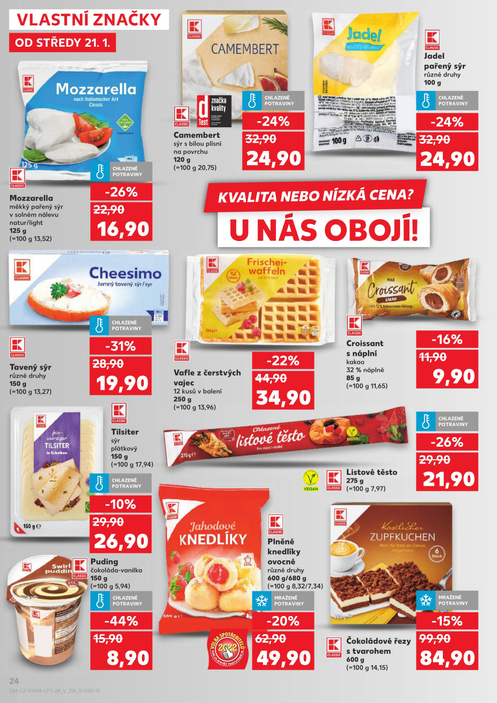 Leták Kaufland leták Hranice na Moravě - strana 24