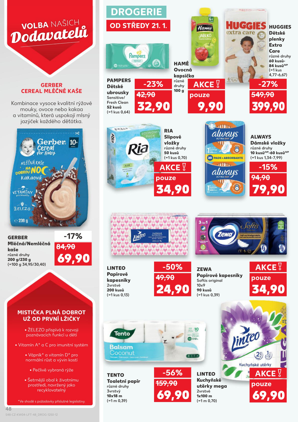 Leták Kaufland leták Mělník - strana 48