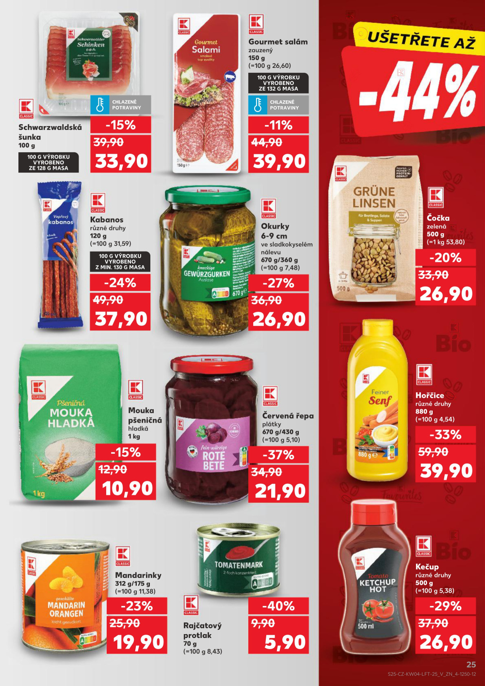 Leták Kaufland leták Žatec - strana 25
