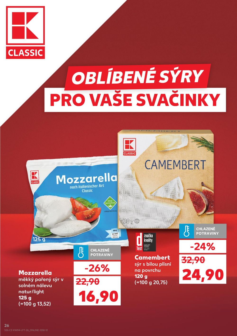 Leták Kaufland leták Příbram - strana 26