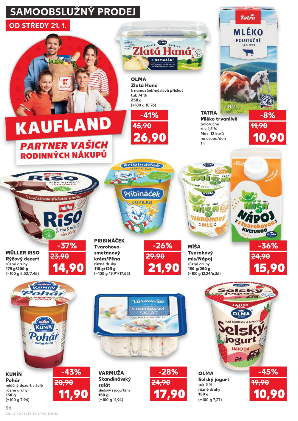 Leták Kaufland leták Příbram - strana 36