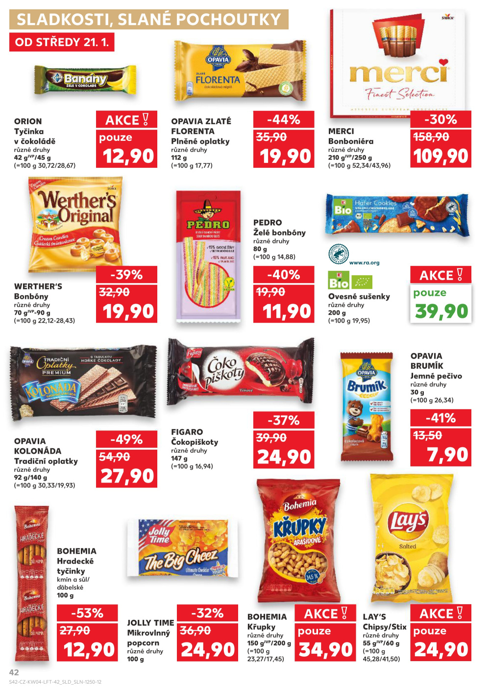 Leták Kaufland leták Nový Jičín - strana 42