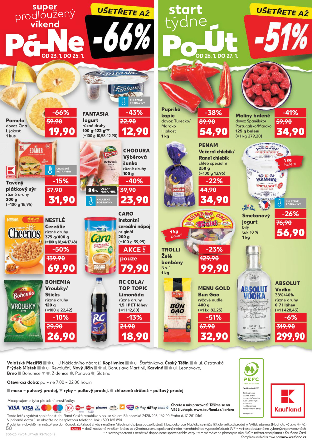 Leták Kaufland leták Nový Jičín - strana 50