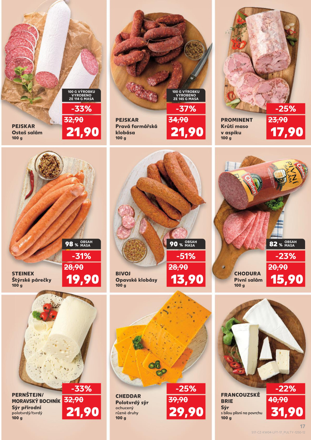 Leták Kaufland leták Olomouc, Štursova - strana 17