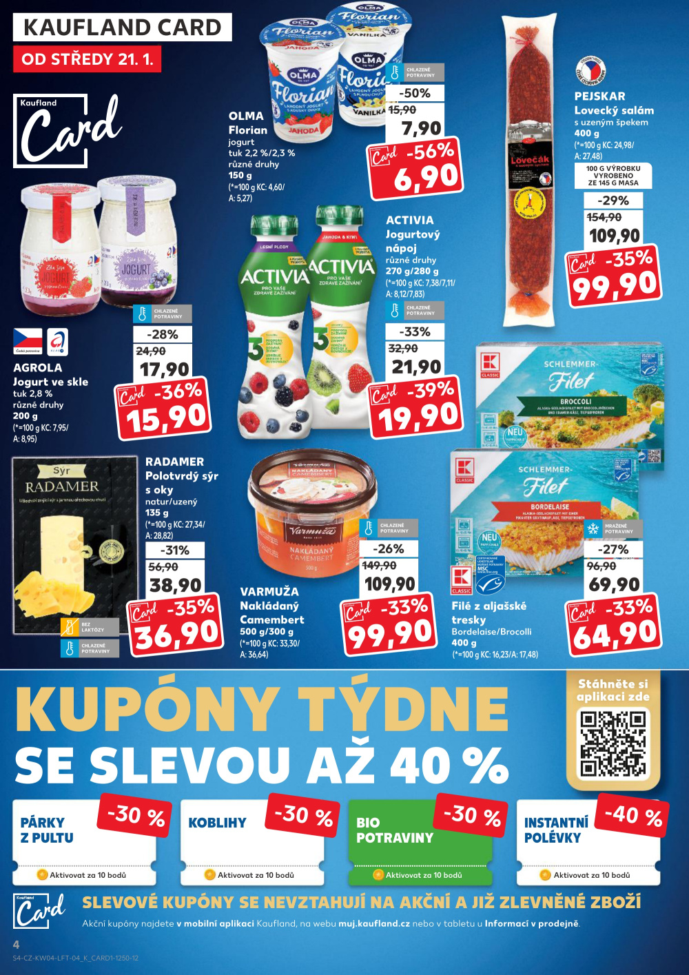 Leták Kaufland leták Jičín - strana 4