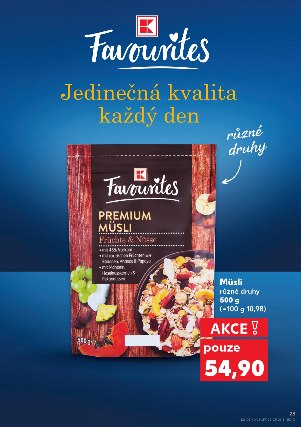 Leták Kaufland leták Nový Bor - strana 23