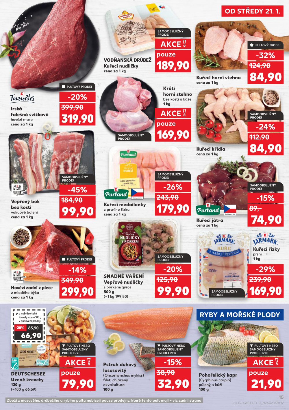 Leták Kaufland leták Kadaň - strana 15