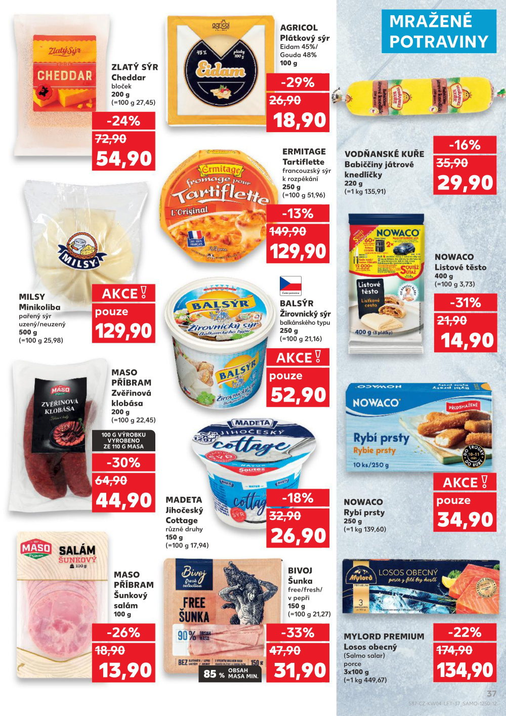 Leták Kaufland leták Kadaň - strana 37