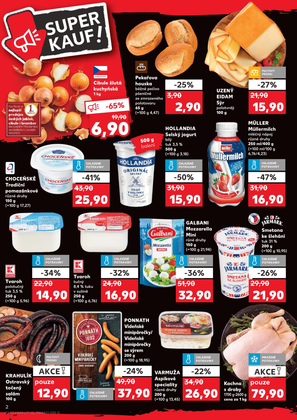 Leták Kaufland leták Praha 9 - Hloubětín - strana 2