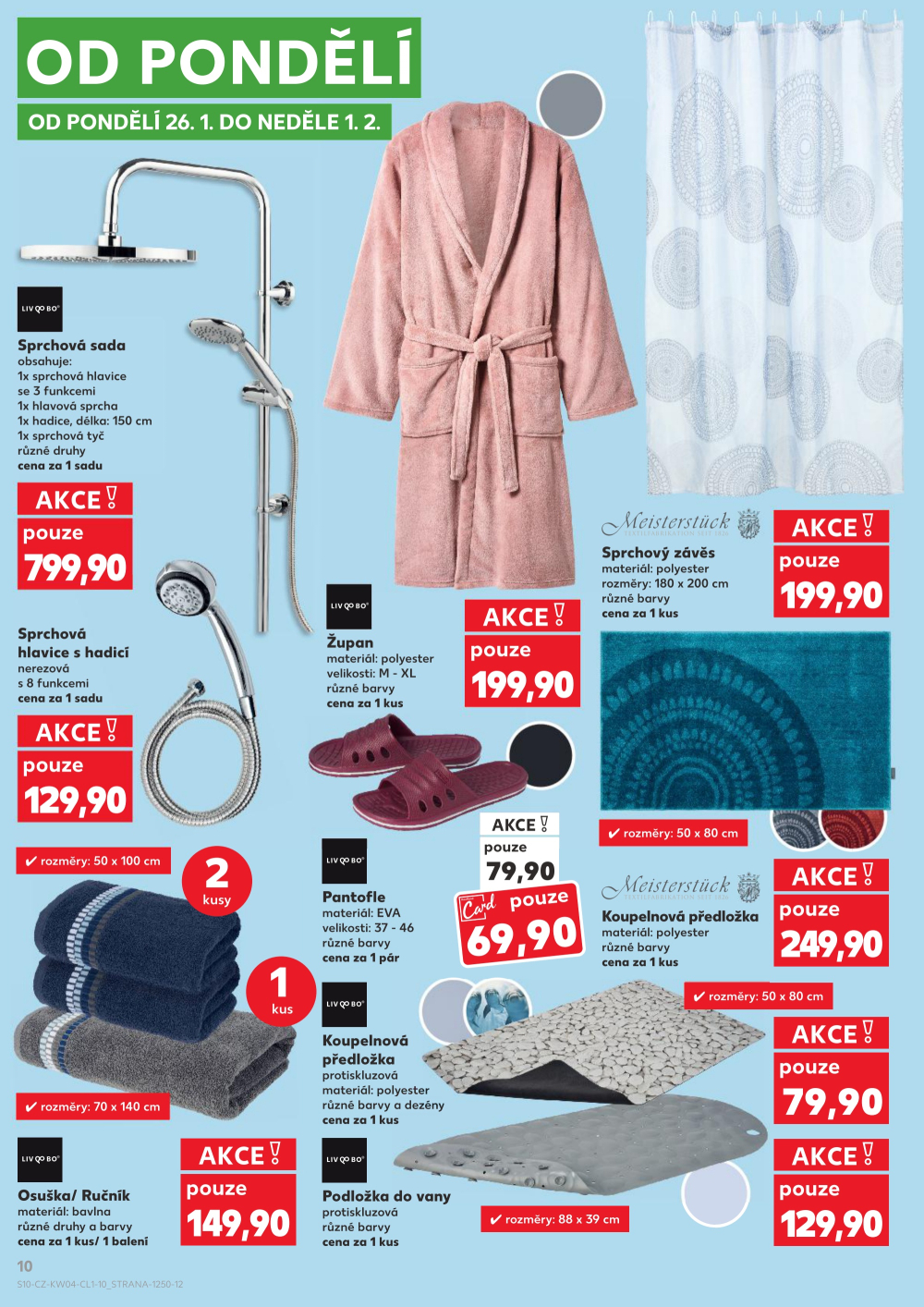 Leták Kaufland leták - Spotřební zboží - strana 10