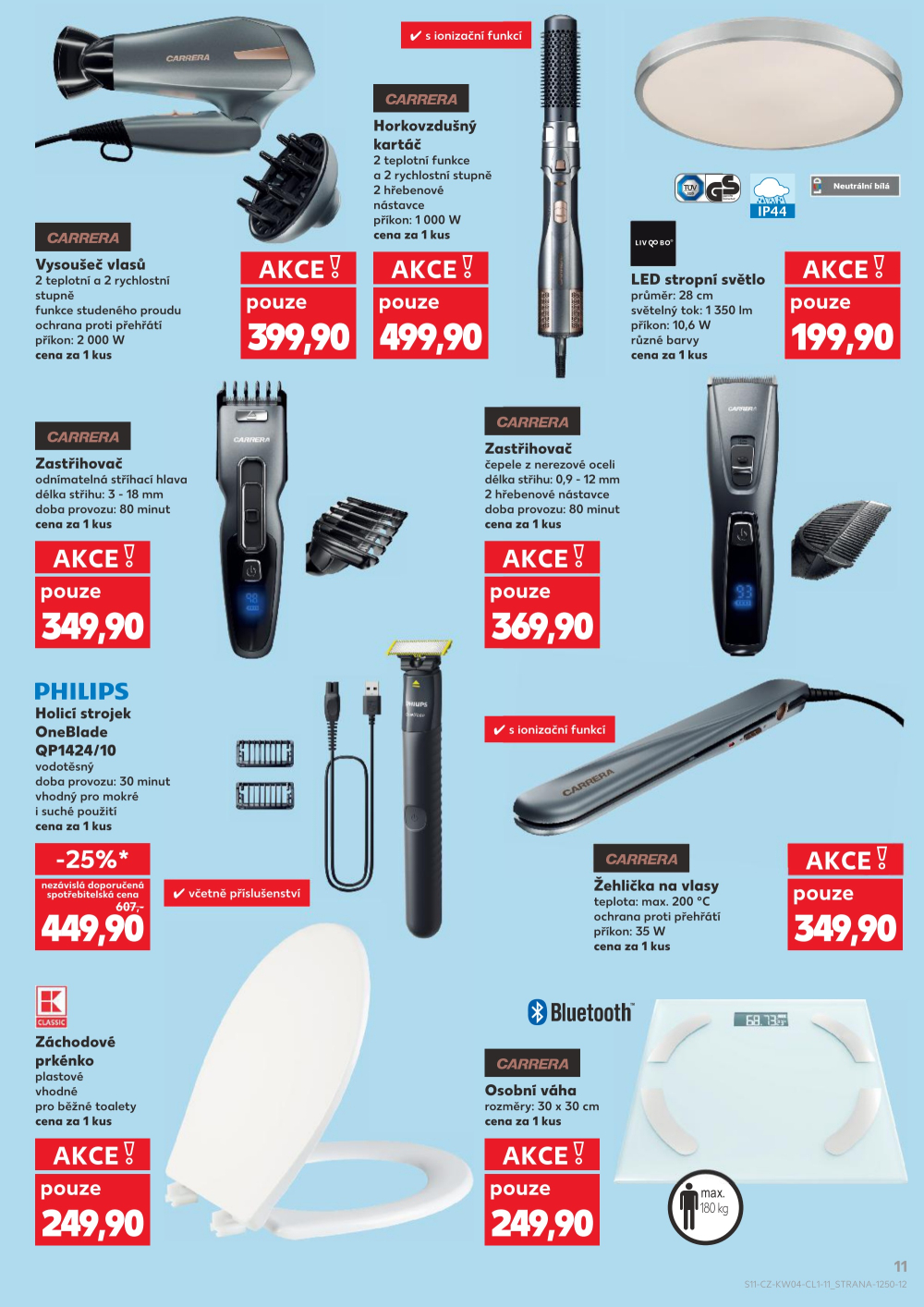 Leták Kaufland leták - Spotřební zboží - strana 11