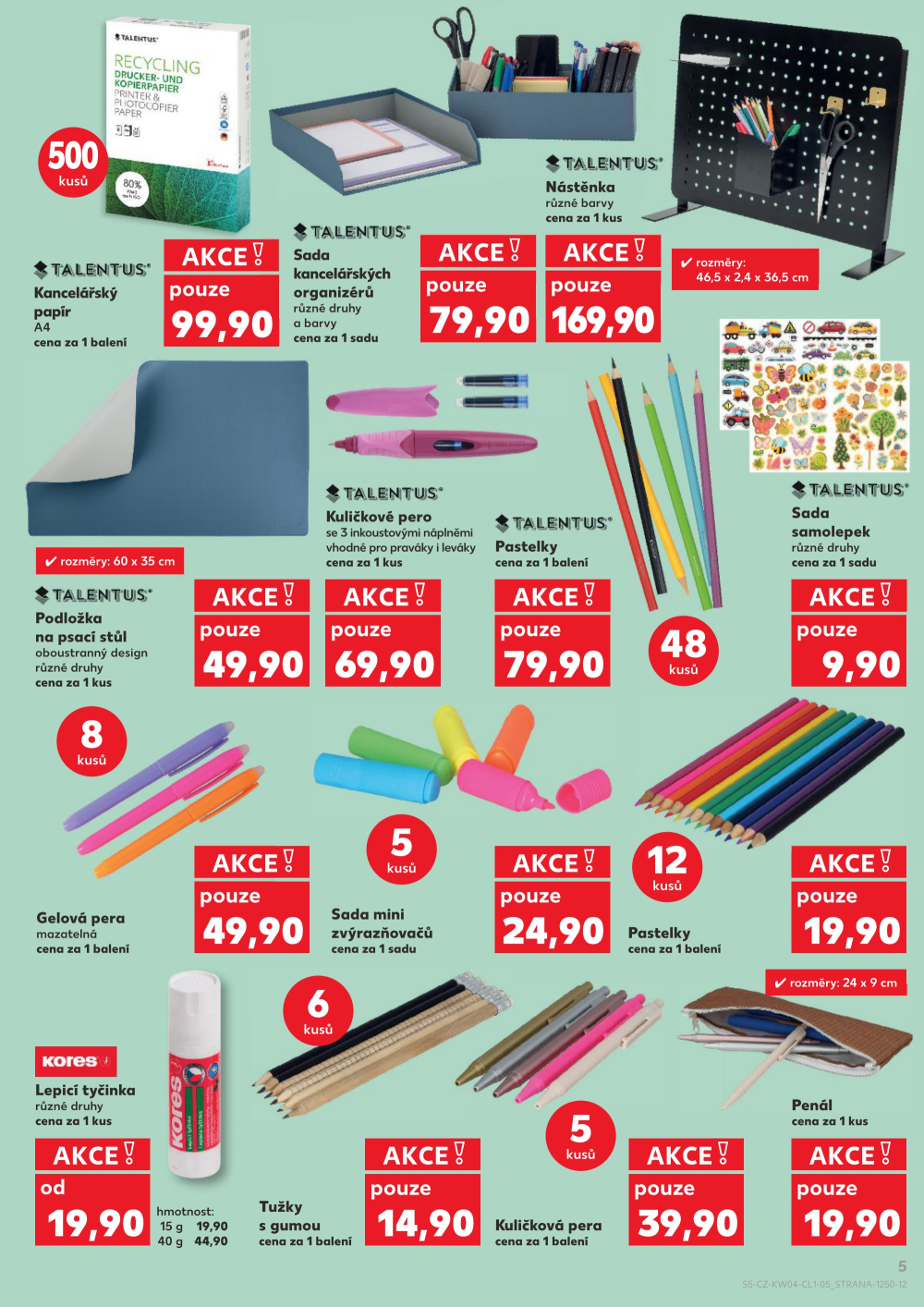 Leták Kaufland leták - Spotřební zboží - strana 5