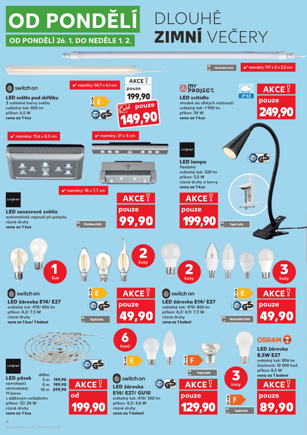 Leták Kaufland leták - Spotřební zboží - strana 6