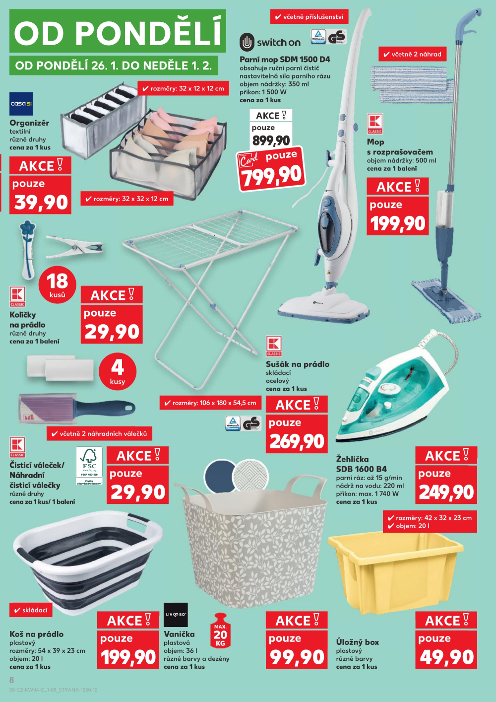 Leták Kaufland leták - Spotřební zboží - strana 8