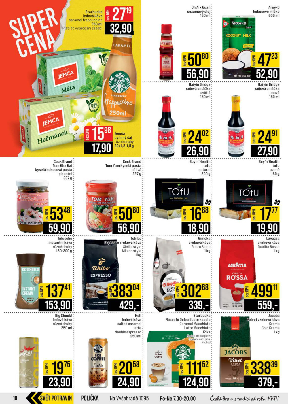 Leták JIP leták CC Cash & Carry - České Budějovice, Most, Náchod, Svoboda nad Úpou, Sušice - strana 10