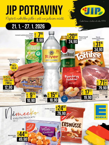 JIP leták CC Cash & Carry - České Budějovice, Most, Náchod, Svoboda nad Úpou, Sušice
