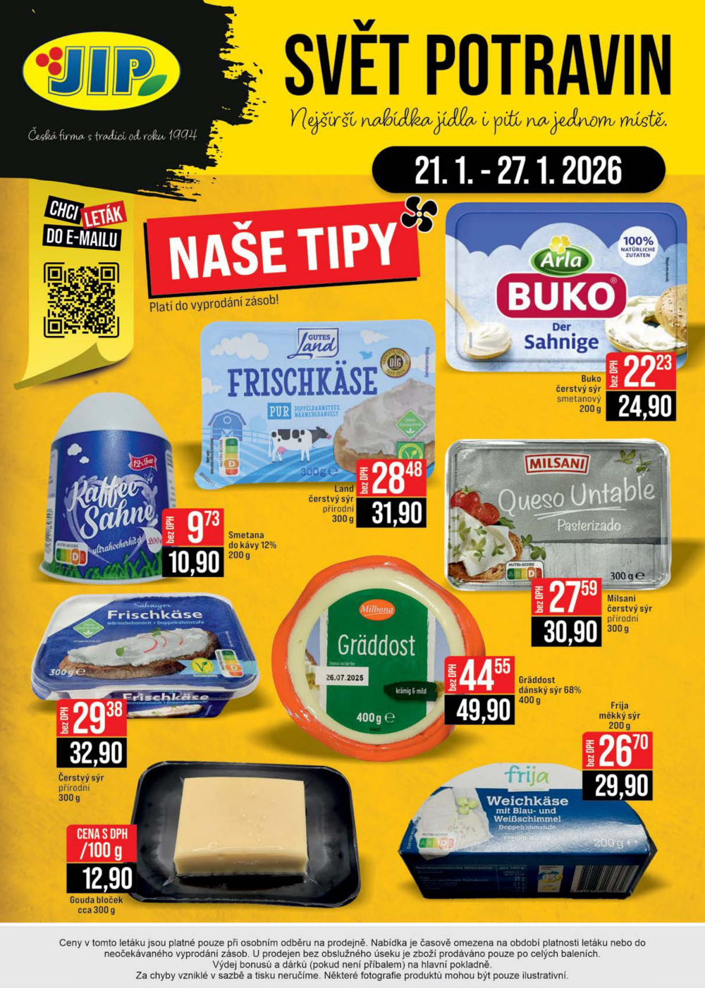 Leták JIP leták CC Cash & Carry - Brno, Ostrava, Praha, Polička, Olomouc, Karlovy Vary, Zlín, Jilemnice, Pardubice - strana 20