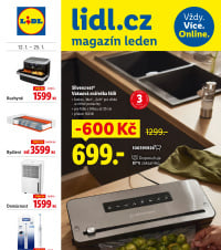 Akční leták Lidl - shop.cz  - magazín