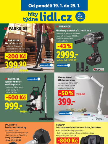 Lidl - shop.cz leták - hity týdne