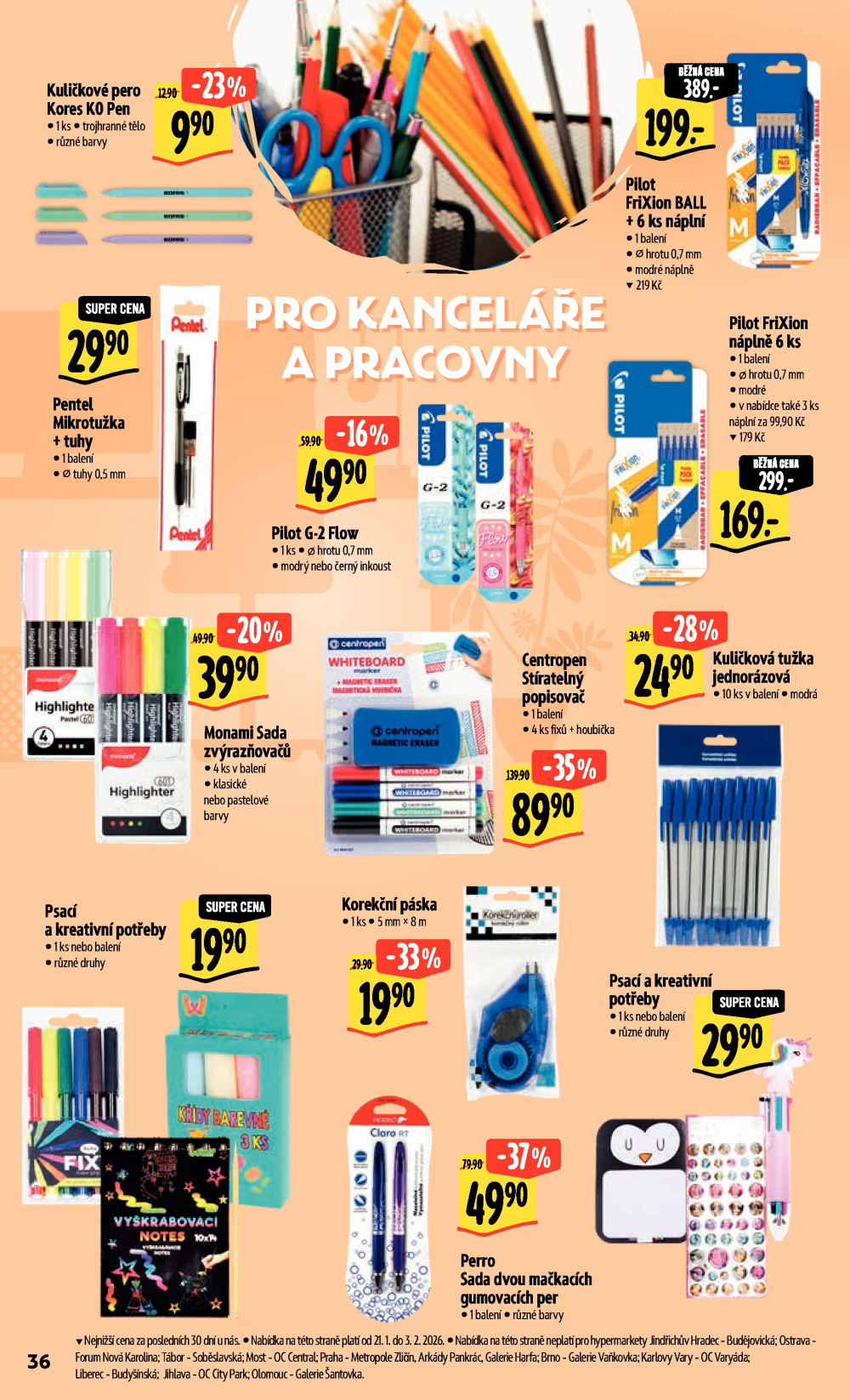 Leták Albert Hypermarket leták - strana 42