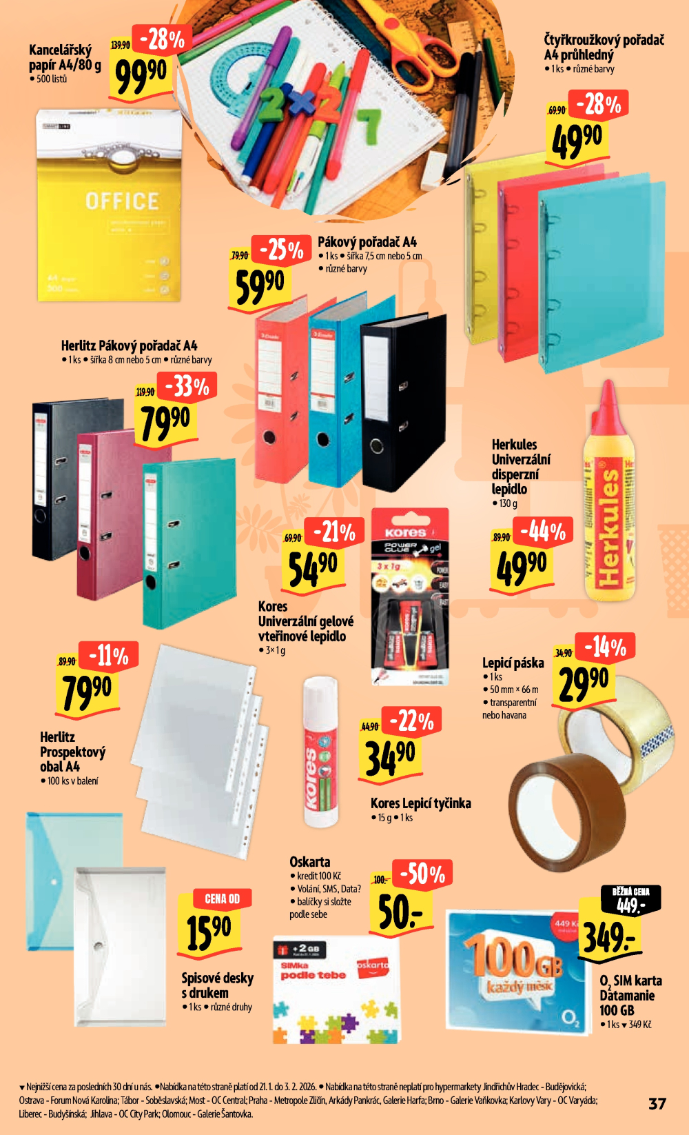 Leták Albert Hypermarket leták - strana 43