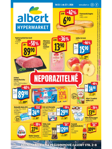 Albert Hypermarket leták
