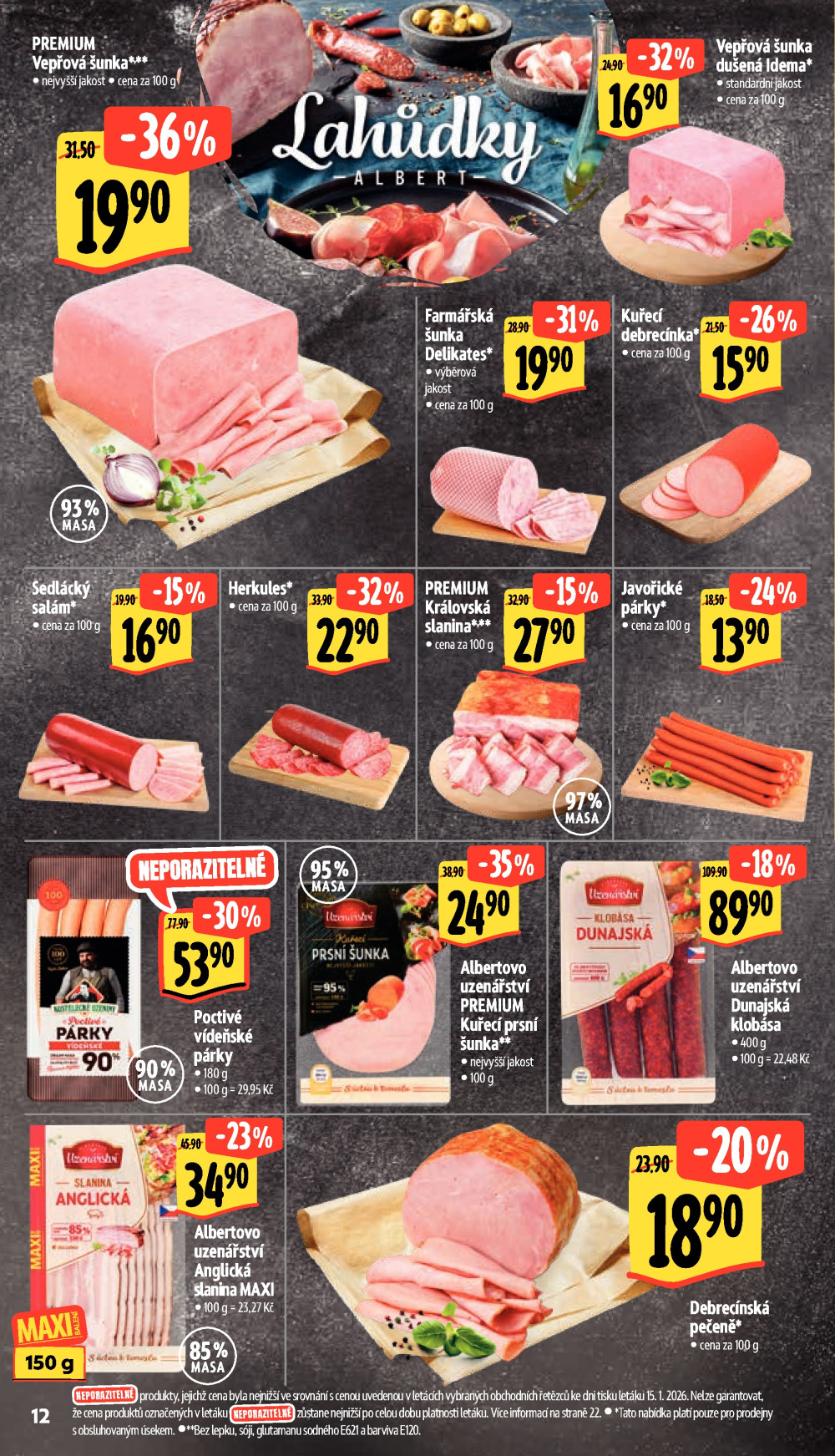 Leták Albert Supermarket leták - strana 18