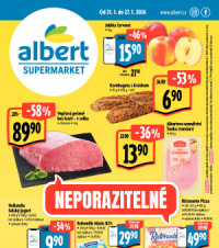 Akční leták Albert Supermarket 