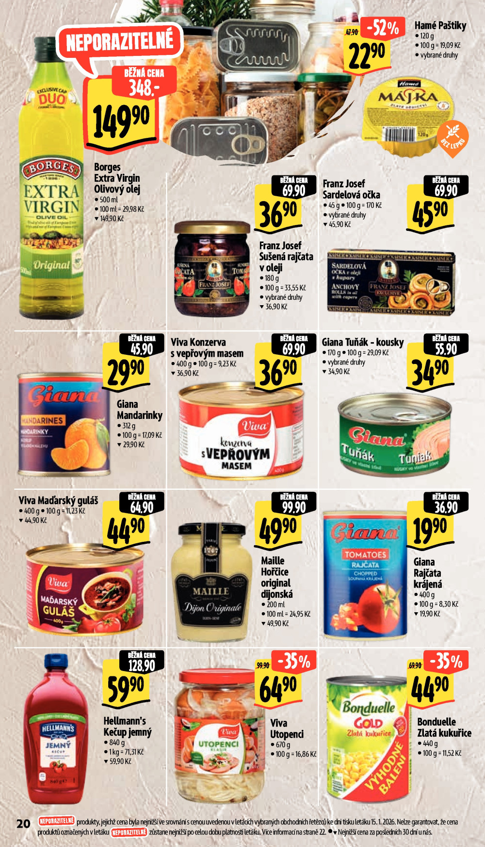 Leták Albert Supermarket leták - strana 26