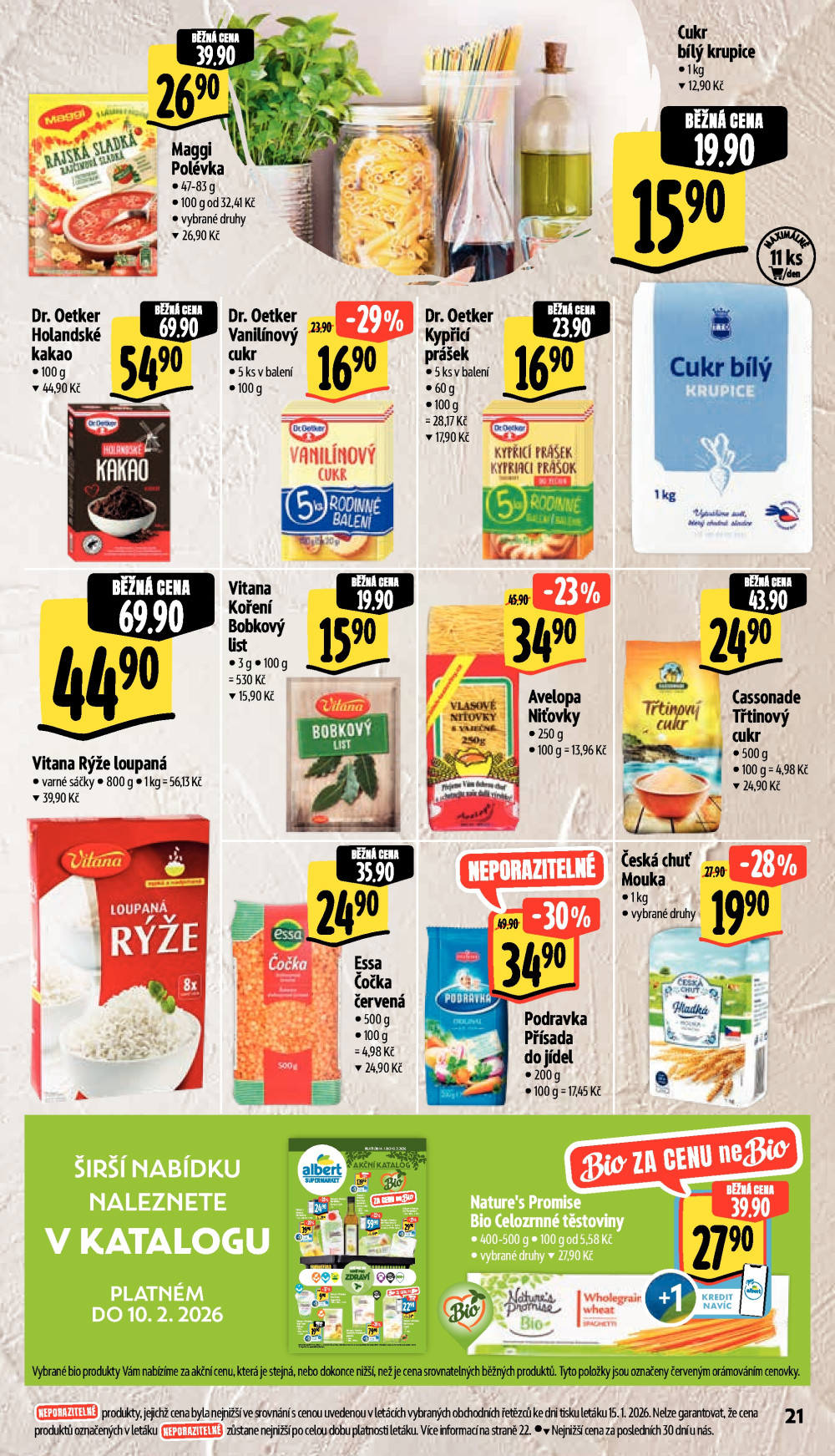 Leták Albert Supermarket leták - strana 27