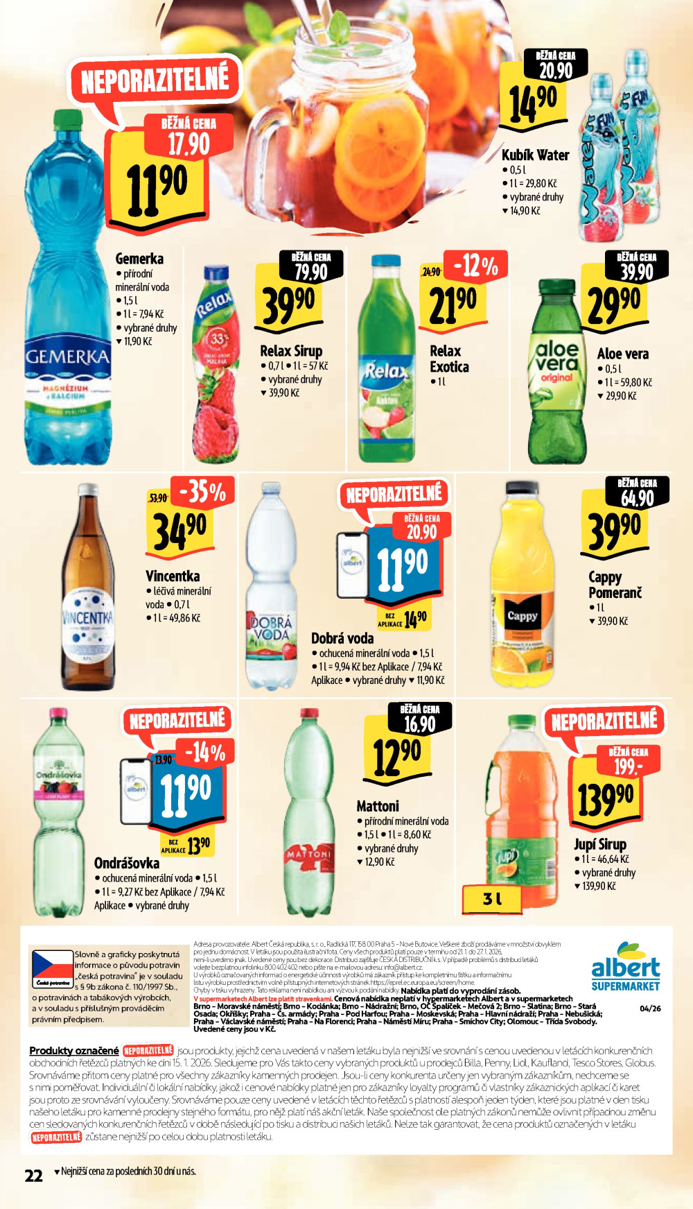 Leták Albert Supermarket leták - strana 28