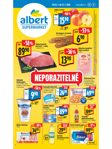 Albert Supermarket leták