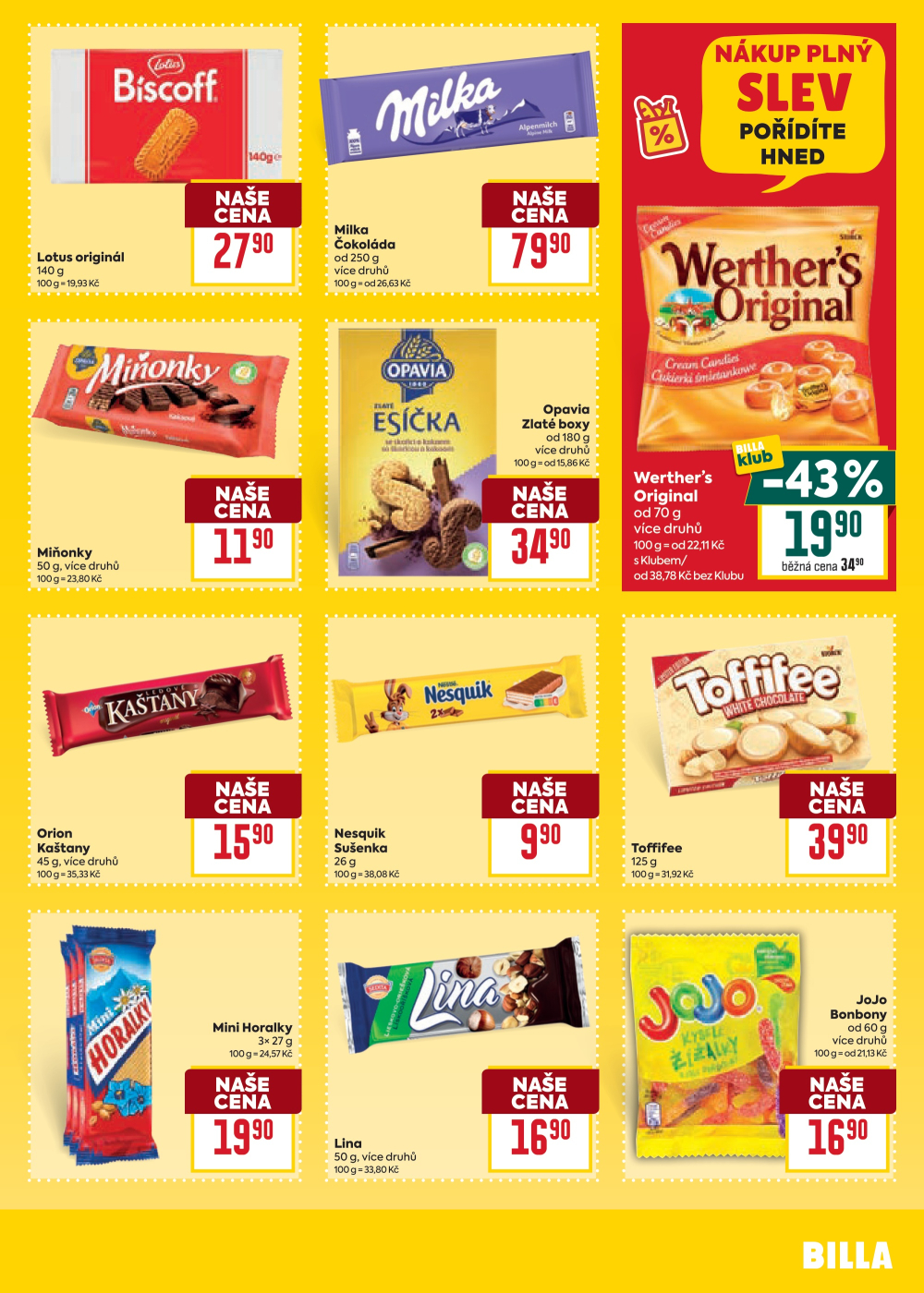 Leták BILLA velký leták - strana 21
