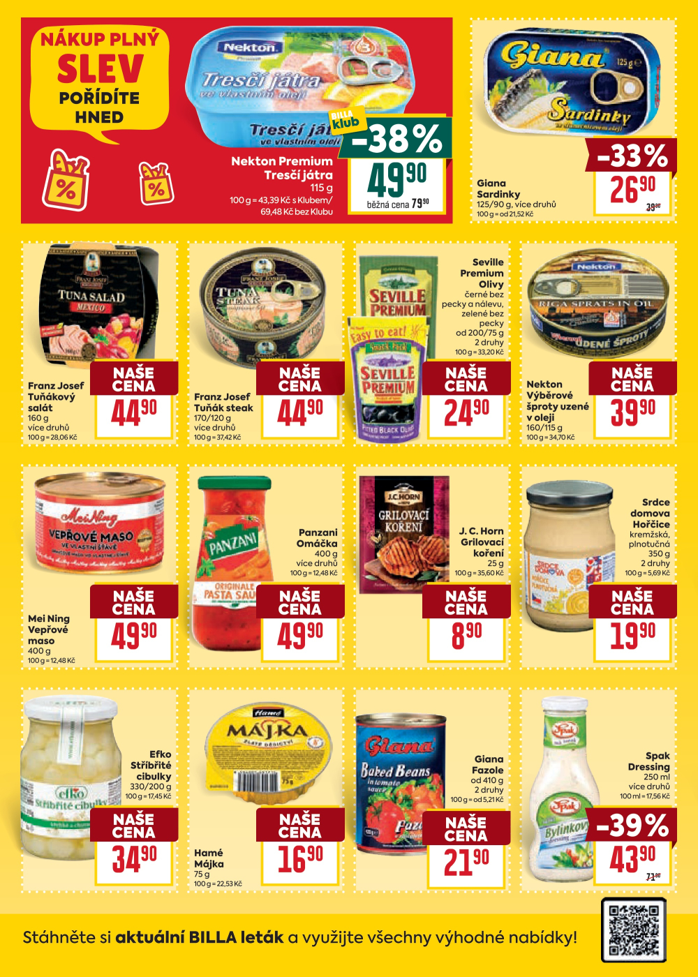 Leták BILLA velký leták - strana 26