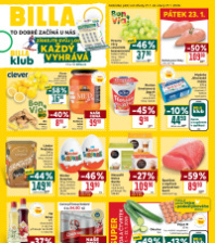 Akční leták BILLA malý 