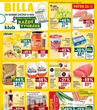 Akční leták BILLA malý 