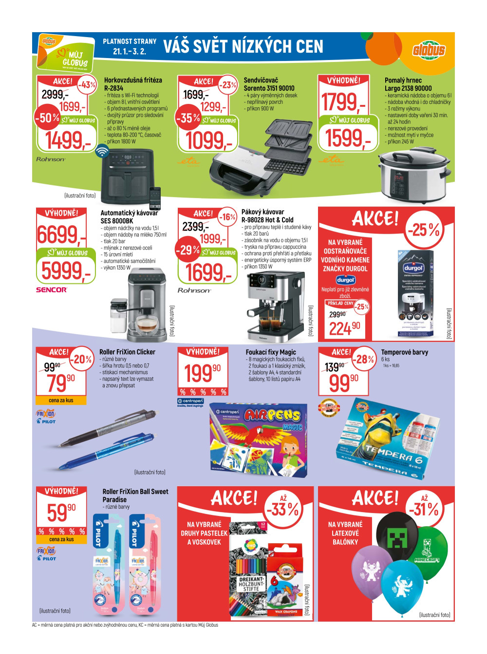 Leták Globus leták Praha - Černý Most - strana 26