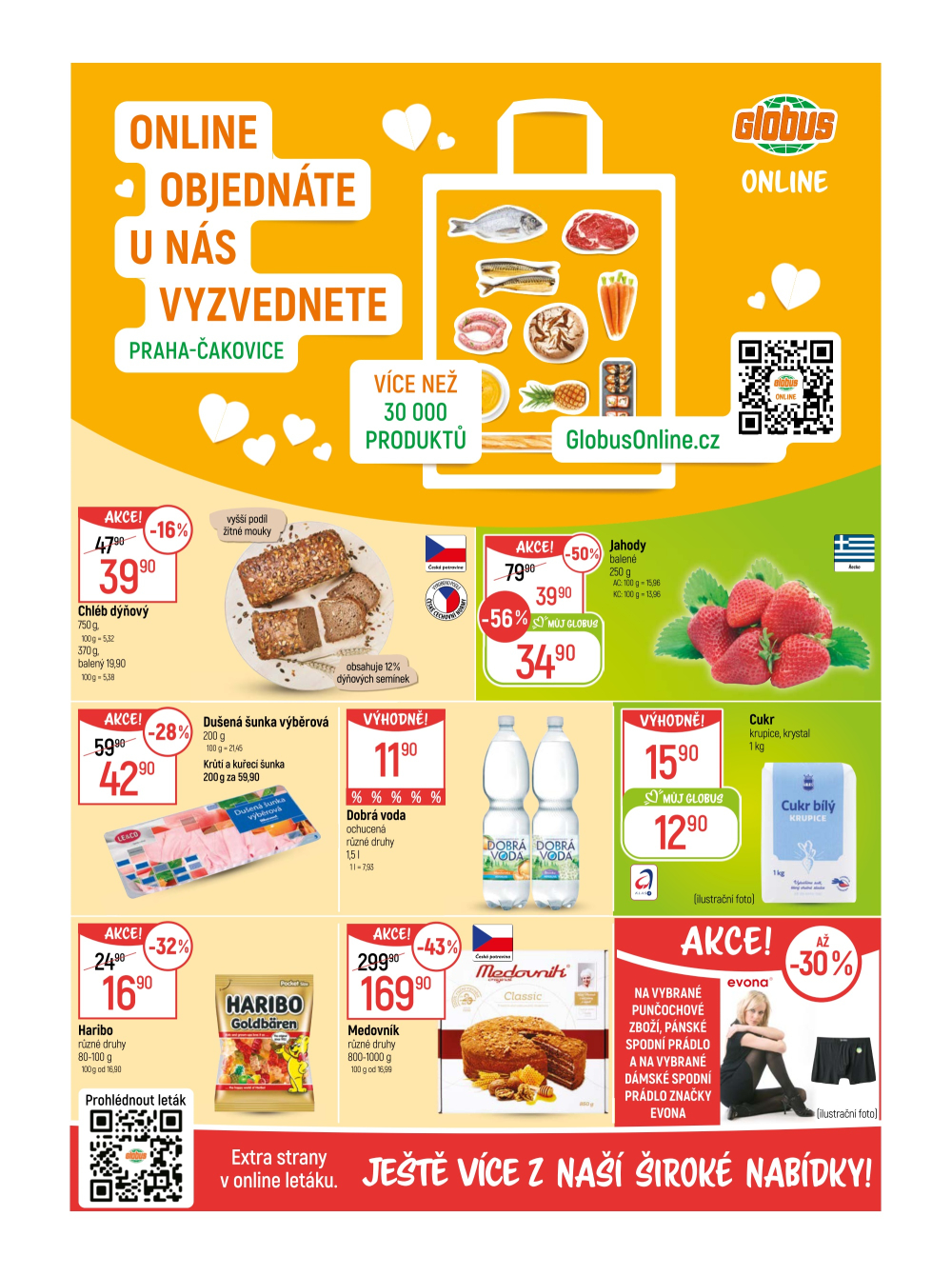 Leták Globus leták Praha - Čakovice - strana 2