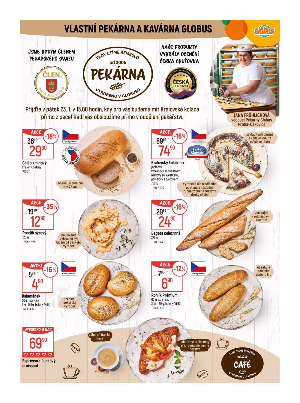 Leták Globus leták Praha - Čakovice - strana 8