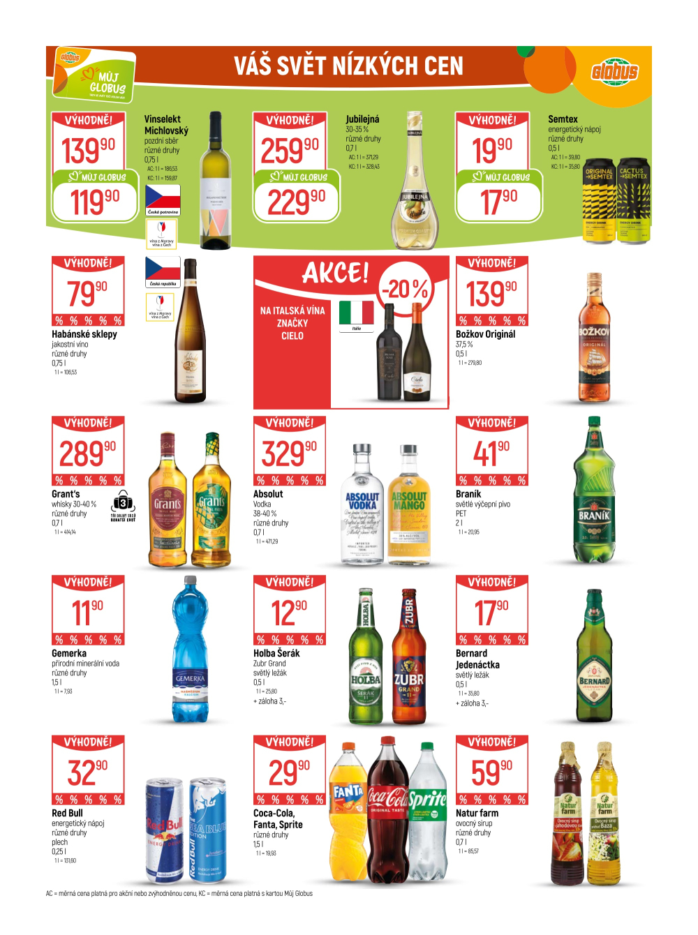 Leták Globus leták Praha - Zličín - strana 21