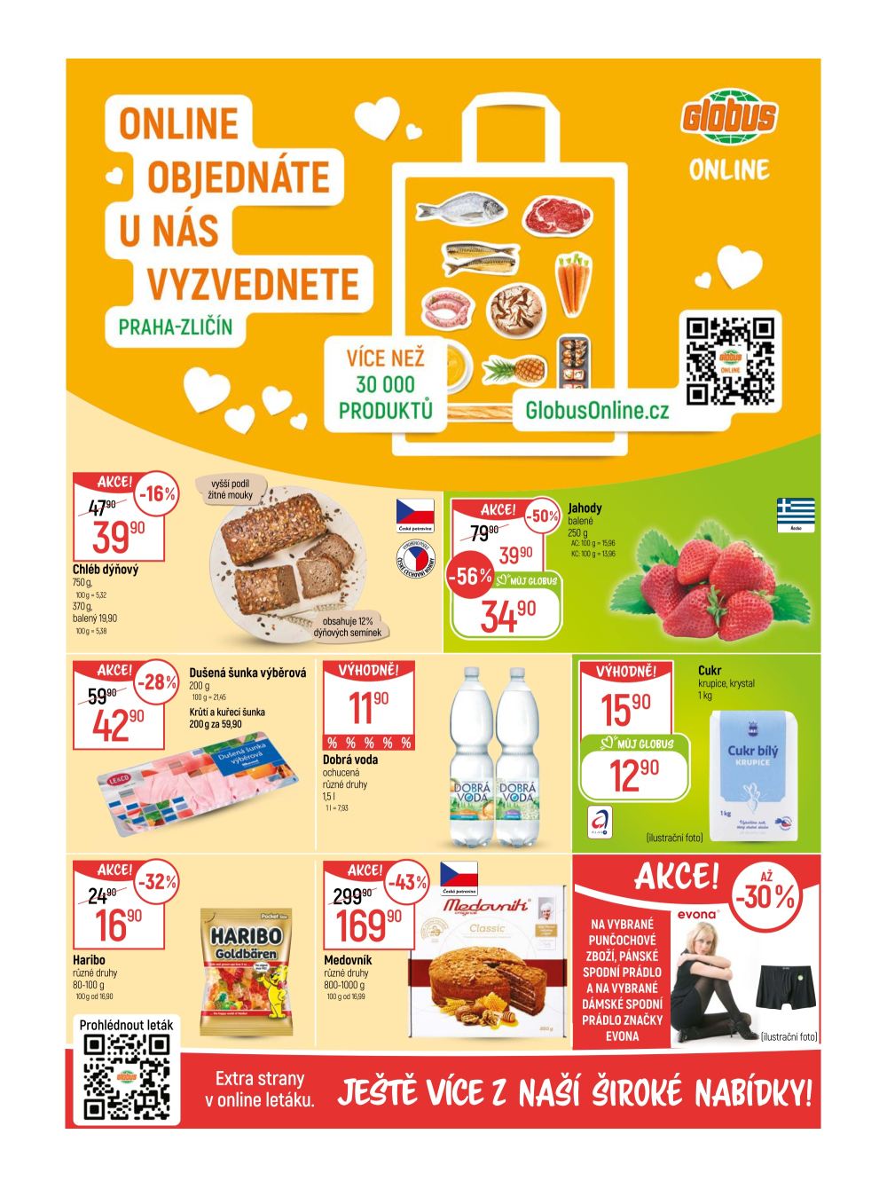 Leták Globus leták Praha - Zličín - strana 2