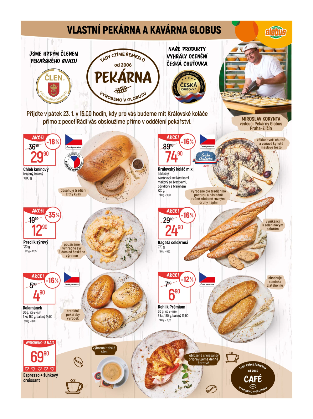 Leták Globus leták Praha - Zličín - strana 8