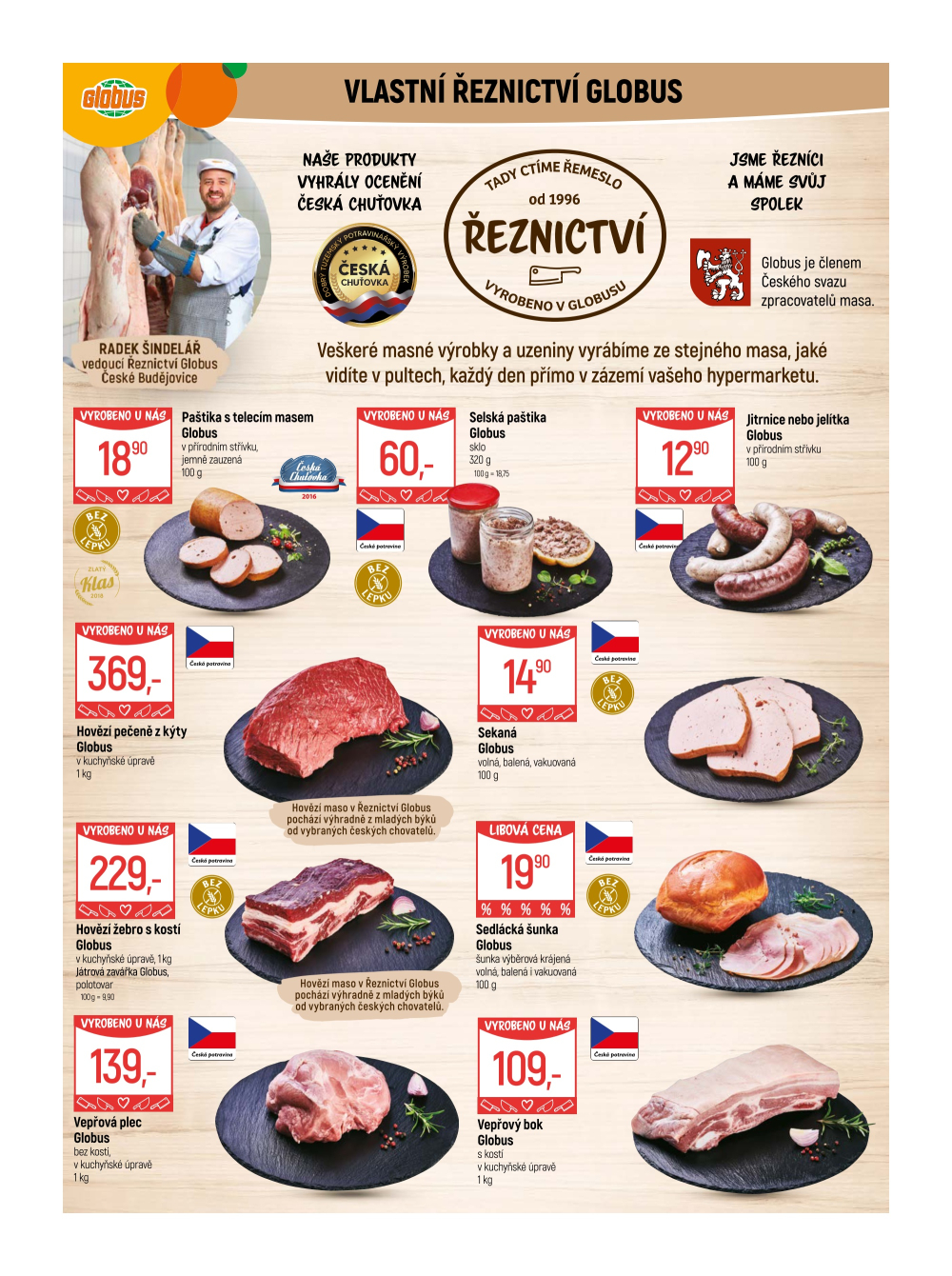 Leták Globus leták České Budějovice - strana 7