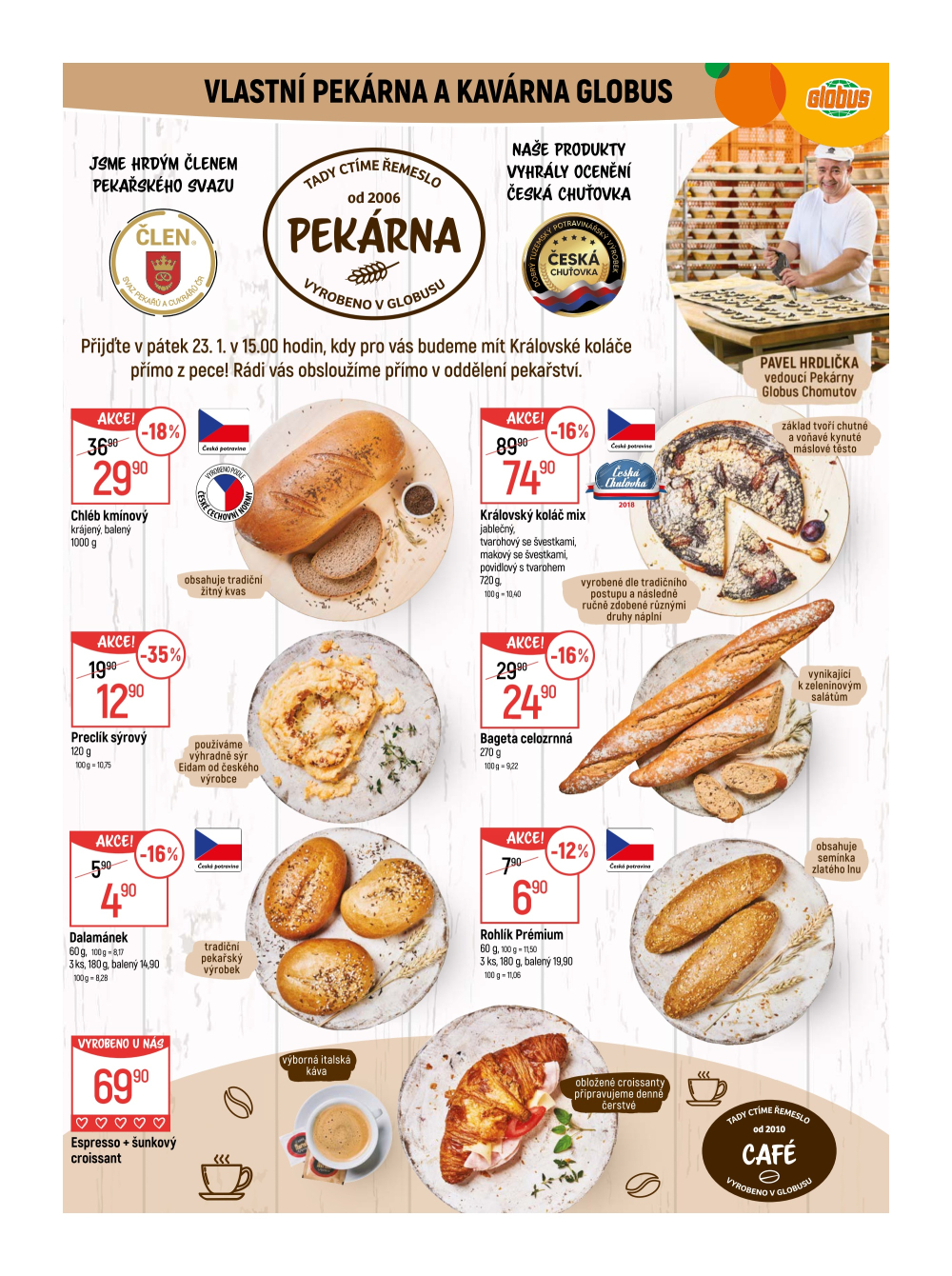 Leták Globus leták Chomutov - strana 8